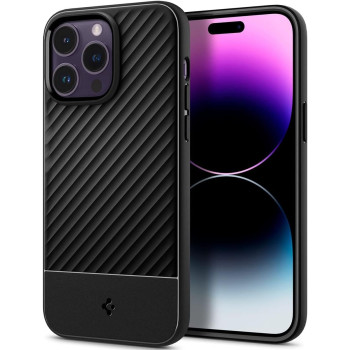 Spigen Core Armor Designed For iPhone 14 Pro Case (2022), Matte Black