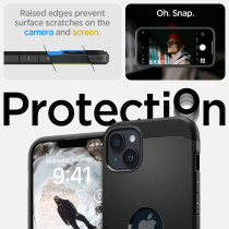 Spigen Tough Armor (Magfit) Compatible With Magsafe Designed For iPhone 14 Case (2022), Black