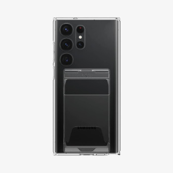 Spigen Crystal Slot Dual Designed For Galaxy S23 Ultra Case (2023), Crystal Clear