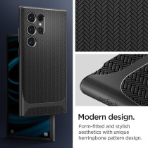 Spigen Neo Hybrid Designed For Galaxy S24 Ultra Case (2024), Black