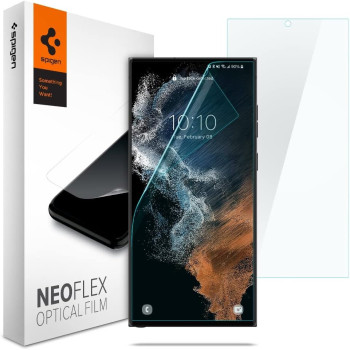 Spigen Neoflex Screen Protector Designed For Galaxy S22 Ultra (2022), Case Friendly - 2 Pack