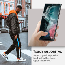Spigen Neoflex Screen Protector Designed For Galaxy S22 Ultra (2022), Case Friendly - 2 Pack