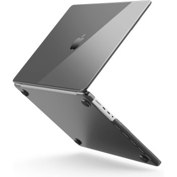 Elago Ultra Slim Hard Case Compatible With Macbook Pro 16-Inch M3 Pro (A2991), Version 2023, Macbook Pro 16-Inch M1 Pro, M2 Pro, M2 Max (A2485) Version 2023/2021/2020, Full Protection, Dark Grey