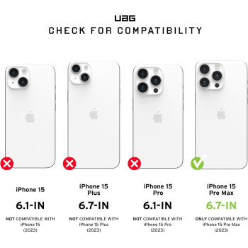 Urban Armor Gear Uag Case Compatible With iPhone 15 Pro Max Case 6.7Inch Monarch Pro Mallard Built-In Magnet Compatible With Magsafe Charging Premium Rugged Military Grade Dropproof Protective Cover