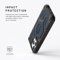 Urban Armor Gear Uag Case Compatible With iPhone 15 Pro Max Case 6.7Inch Monarch Pro Mallard Built-In Magnet Compatible With Magsafe Charging Premium Rugged Military Grade Dropproof Protective Cover