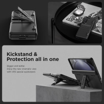 Vrs Design Phone Case For Galaxy Z Fold 5 5G Phone Case (2023), Quick Stand Modern, Modern Neat Style Hinge Protection Case With Multi Angle Kickstand