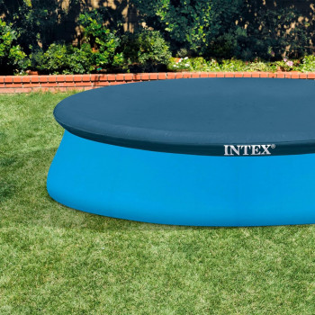 Intex Krystal Clear Pool Basics Easy Set Pool Cover 2.8 Mt, Multi-Colour