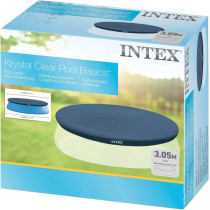 Intex Krystal Clear Pool Basics Easy Set Pool Cover 2.8 Mt, Multi-Colour