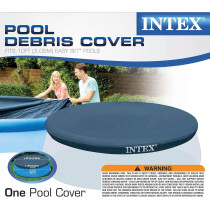 Intex Pool Debris Easy Set Pool Cover For Swimming Pool 10 Ft, Multicolour