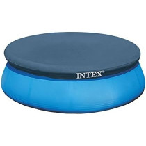 Intex Recreation Easy Set Round Pool Cover 10 Foot, Blue