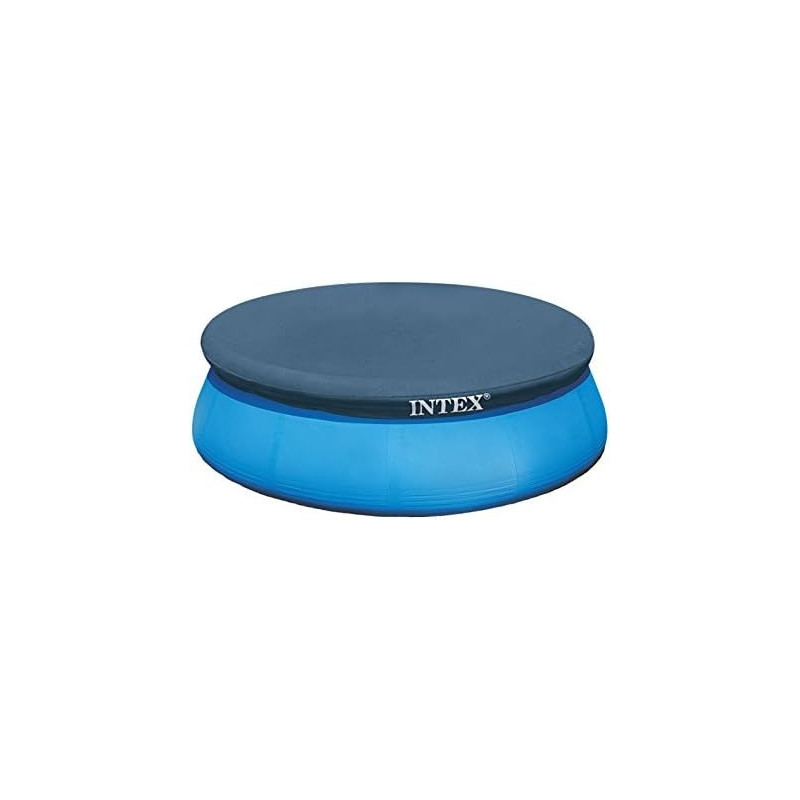 Intex Recreation Easy Set Round Pool Cover 10 Foot, Blue