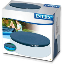 Intex Pool Cover For Easy Set Swimming Pool, 3.05 Mt, Blue/White, 28021