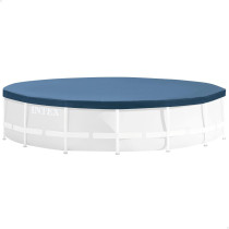 Intex Krystal Clear Round Pool Basics Cover 12 Foot, Blue, 28031