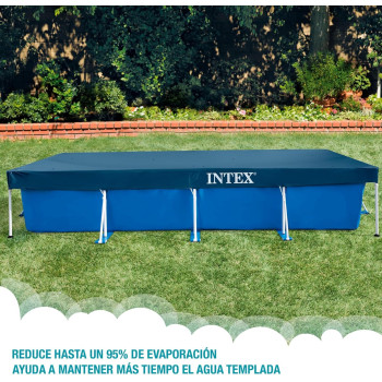 Intex Copripiscina Rectangular Pool Set Cover For Swimming Pool, Multicolour