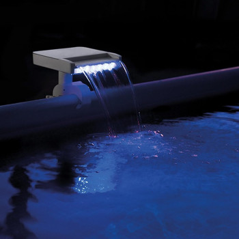Intex Multi-Color LED Horizontal Waterfall For Swimming Pool
