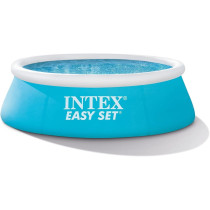 Intex Easy Set Swimming Pool For Kids 6 Foot x 20 Inch, Blue/White, 28101