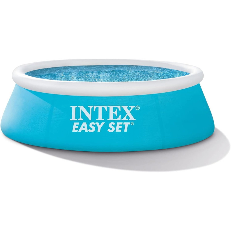 Intex Easy Set Swimming Pool For Kids 6 Foot x 20 Inch, Blue/White, 28101