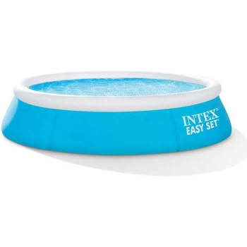 Intex Round Easy Set Inflatable Pool Size 6 Foot x 20 Inch, Blue/White, 28101