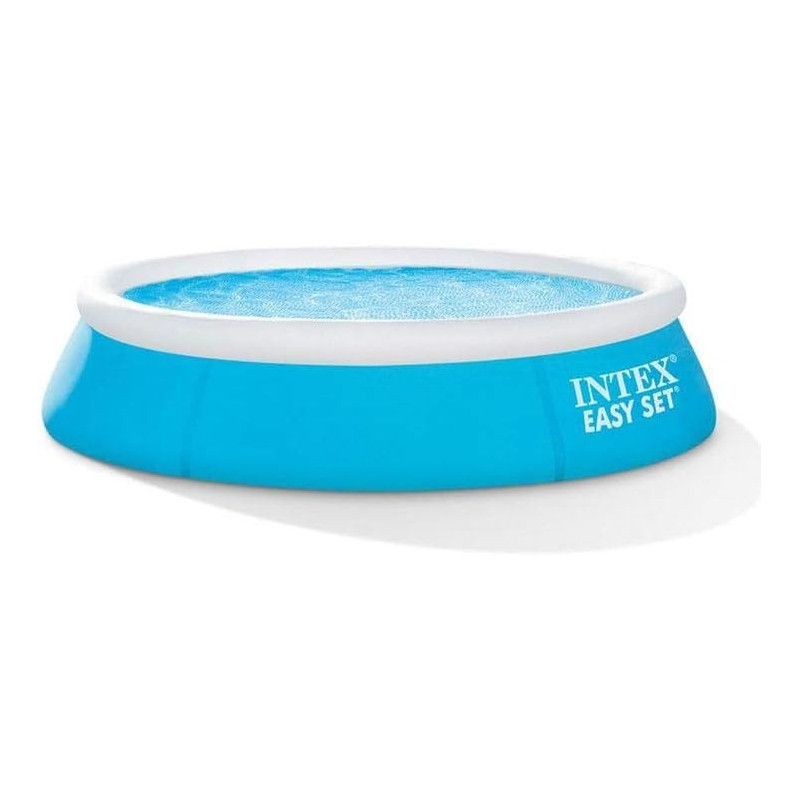 Intex Round Easy Set Inflatable Pool Size 6 Foot x 20 Inch, Blue/White, 28101