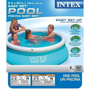 Intex Round Shape Swimming Pool For Kids, Blue, 28101Eh