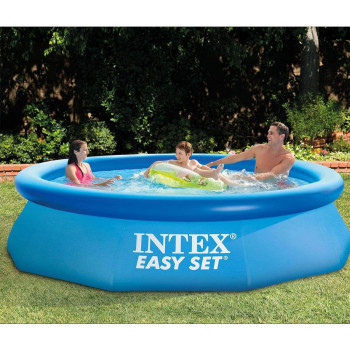 Intex Round Shape Easy Set Swimming Pool, 305cm x 76cm, Blue, 28120