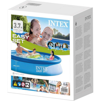 Intex Round Shape Easy Set Swimming Pool For Adult, 12 Foot x 30 Inch, Blue, 28130