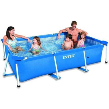 Intex Rectangular Frame Swimming Pool For Adult, Blue, 86 x 59 x 23, 28270