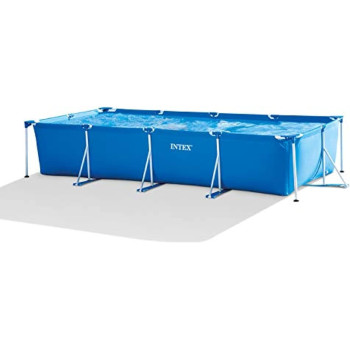 Intex Rectangular Frame Swimming Pool For Adult, Blue, 450 x 220 x 84 cm