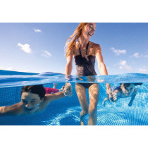 Intex Rectangular Frame Swimming Pool For Adult, Blue, 4.5 x 2.2 x 0.84 m