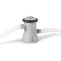 Intex Krystal Clear Filter Pump For Swimming Pool Per Hour 1,136 Litres For Pools Up To 10 Foot, Gray/Black, 28602