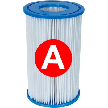 Intex 530 Gph 220-240 V Cartridge Pump Swimming Pool Filter, Gray, Medium, 28604