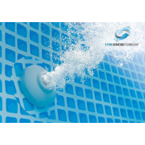 Intex 530 Gph 220-240 V Cartridge Pump Swimming Pool Filter, Gray, Medium, 28604