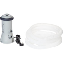 Intex Krystal Clear Filter Pump For Swimming Pool Per Hour 2006 Litres For Pools Up To 15 Foot, Gray/Black, 28604