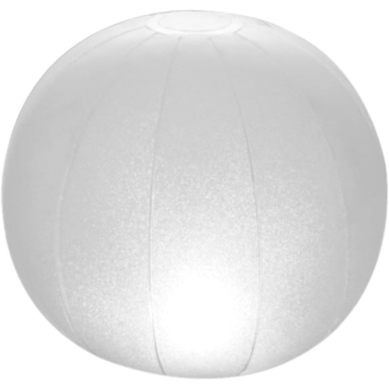 Intex Polyvinyl Chloride Round Shape Floating LED Swimming Pool Ball, White/Teal/Blue/Violet