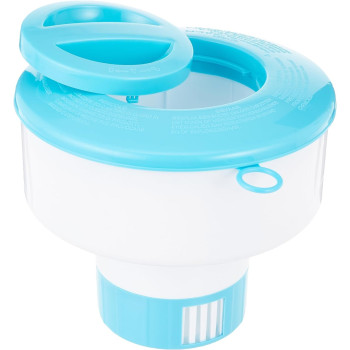 Intex Swimming Pool Floating Chemical Dispenser, Blue/White, 29041