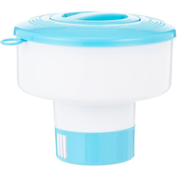 Intex Swimming Pool Floating Chemical Dispenser, Blue/White, 29041