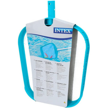 Intex Plastic Leaf Skimmer For Swimming Pool Cleaning, Blue, 29050
