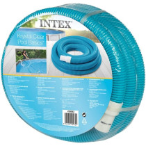 Intex Swimming Pool Plastic Deluxe Vacuum Hose, Light Blue, 38mm x 7.6m, 29083