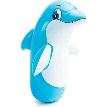 Intex 3D Dinosaur Boxing Bop Bags For Kids, Yellow, 44669