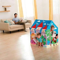 Intex Jungle Fun Cottage Playhouse Children Wendy House Zoo For Kids, Multicolour
