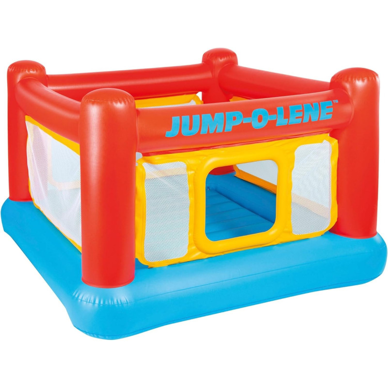 Intex Polyurethane Playhouse Jump O Lene For Kids, Multi Colour, 48260Np