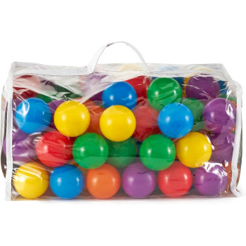 Intex Plastic Small Fun Balls For 2 Years And Above Kids, Multicolour, 49602