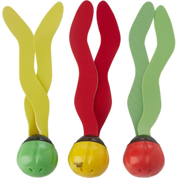 Intex Underwater Swimming/Diving Pool Sinking Toy Fun Balls For Kids 3 Pack, Multi-Colour