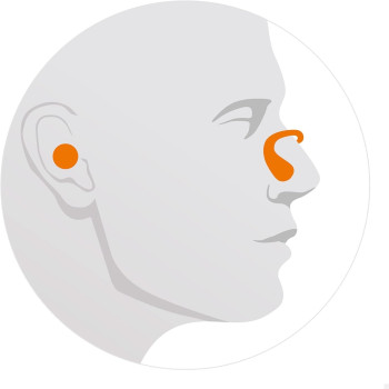 Intex Ear Plugs And Nose Clip Diving Safety Gear Combo Set, Blue