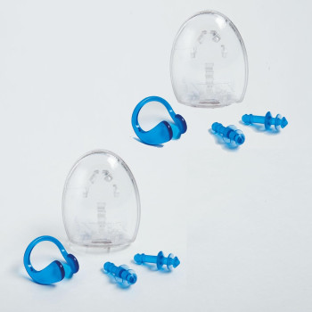 Intex The Wet Set Ear Plugs And Nose Clip Combo Set For Swimming, Blue, 55609