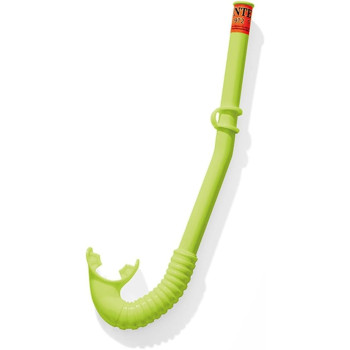 Intex Diving And Snorkeling Polycarbonate Dual Lens Buckle Type Water Sports Set For Adult, Green/Clear