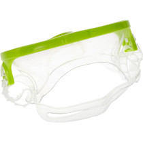 Intex Adventurer Snorkel Mask Swim Set Swimming Pool Goggles, Green/Clear