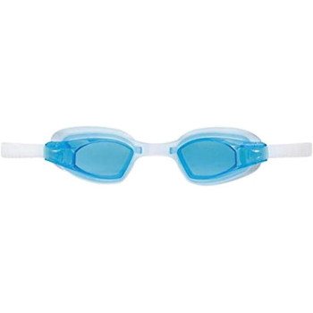 Intex Free Style Sport Swimming Goggles For Adult, Blue/Transparent, 55682
