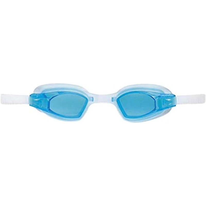 Intex Free Style Sport Swimming Goggles For Adult, Blue/Transparent, 55682