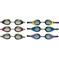 Intex Sports ‎Anti-Fog Swimming Goggles For Adult, Black, ‎55685